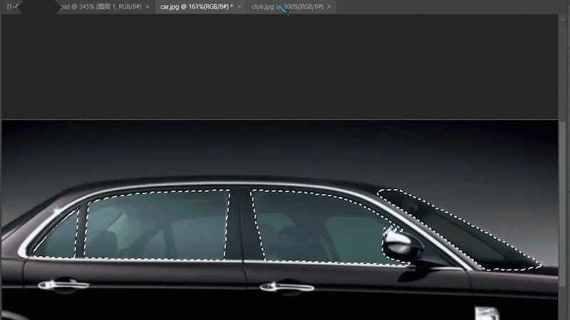 内容拖动至另一画布