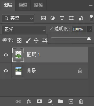 [1 5]修改图层透明度100
