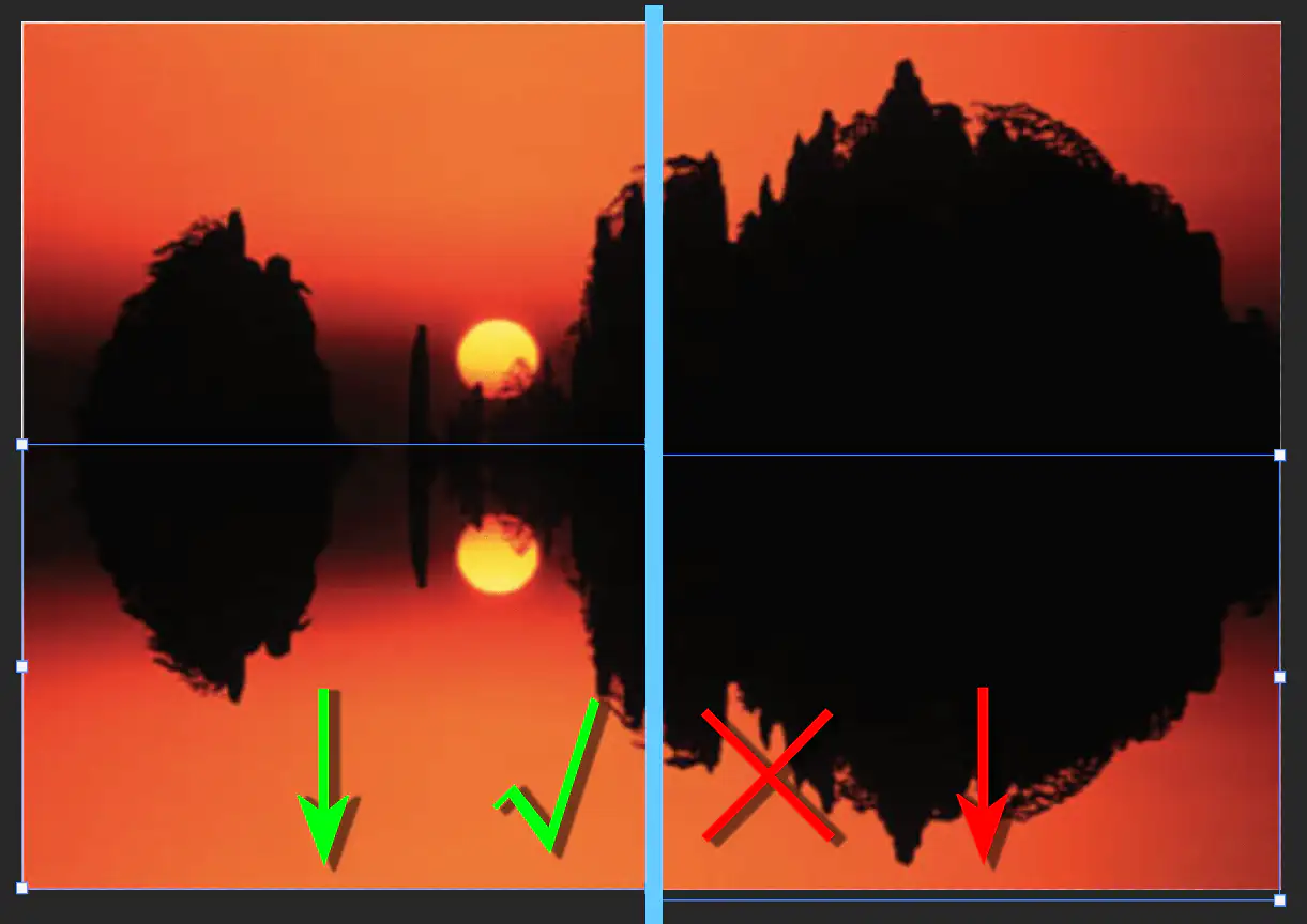 1-9自由变换对比